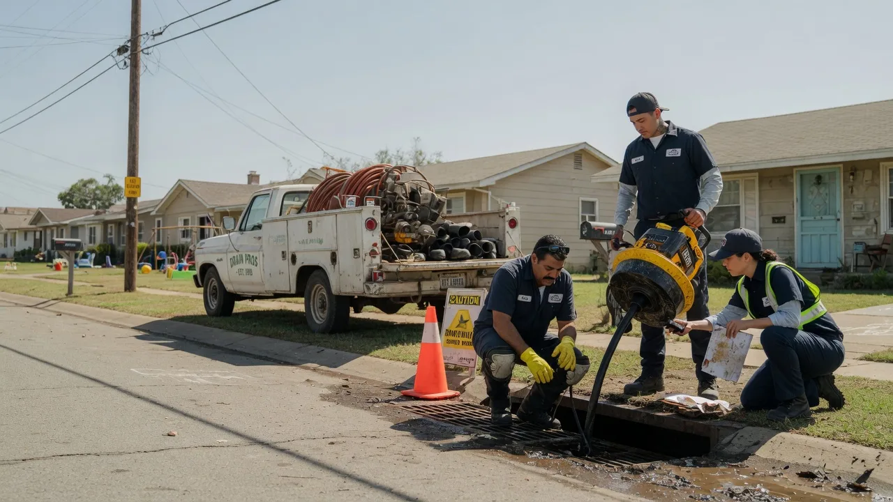 Drain Cleaning in White Castle, LA near me